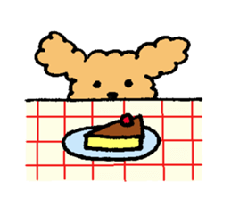 The wonderful every day of Toy Poodle sticker #2916852