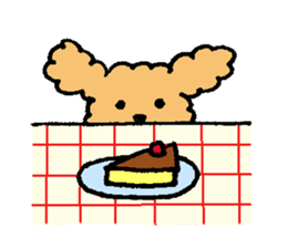 The wonderful every day of Toy Poodle sticker #2916852