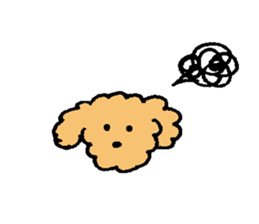 The wonderful every day of Toy Poodle sticker #2916855