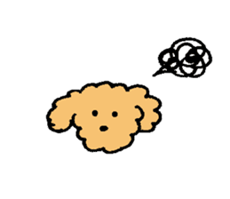 The wonderful every day of Toy Poodle sticker #2916855