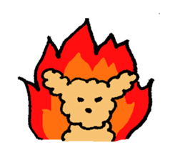 The wonderful every day of Toy Poodle sticker #2916856