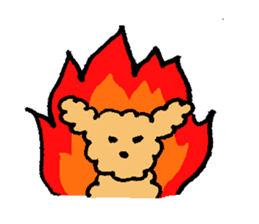 The wonderful every day of Toy Poodle sticker #2916856