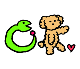 The wonderful every day of Toy Poodle sticker #2916859