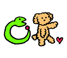 The wonderful every day of Toy Poodle sticker #2916859