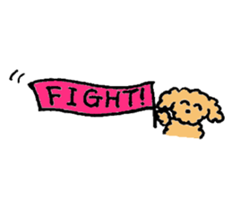 The wonderful every day of Toy Poodle sticker #2916863