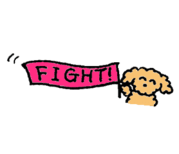 The wonderful every day of Toy Poodle sticker #2916863