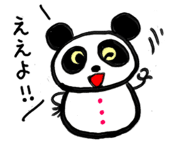 Shimonoseki valve panda Dharma sticker #2916910