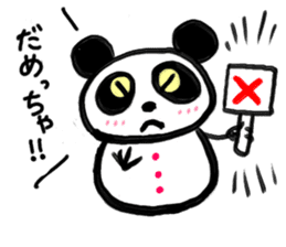 Shimonoseki valve panda Dharma sticker #2916921
