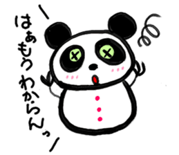 Shimonoseki valve panda Dharma sticker #2916926