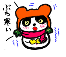 Shimonoseki valve panda Dharma sticker #2916933