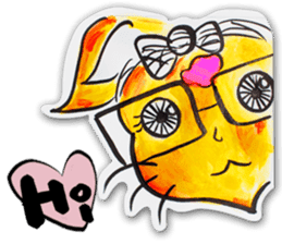 38 Rabbit(Scarred Rabbit) sticker #2916947