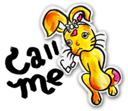 38 Rabbit(Scarred Rabbit) sticker #2916948