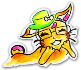 38 Rabbit(Scarred Rabbit) sticker #2916949