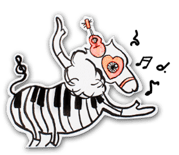 38 Rabbit(Scarred Rabbit) sticker #2916950