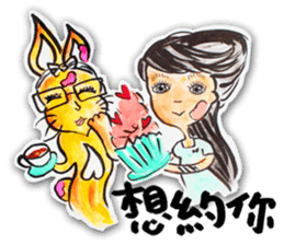 38 Rabbit(Scarred Rabbit) sticker #2916952
