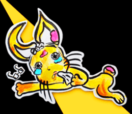 38 Rabbit(Scarred Rabbit) sticker #2916954