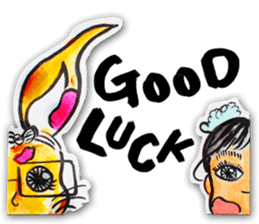 38 Rabbit(Scarred Rabbit) sticker #2916961