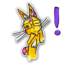 38 Rabbit(Scarred Rabbit) sticker #2916973