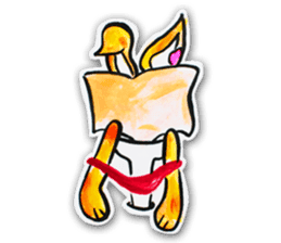 38 Rabbit(Scarred Rabbit) sticker #2916975