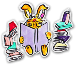 38 Rabbit(Scarred Rabbit) sticker #2916976