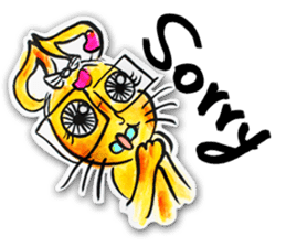 38 Rabbit(Scarred Rabbit) sticker #2916982