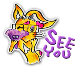 38 Rabbit(Scarred Rabbit) sticker #2916984