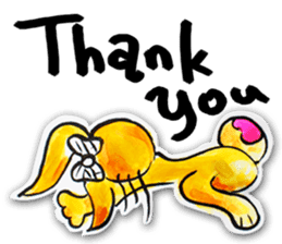 38 Rabbit(Scarred Rabbit) sticker #2916985