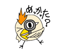 Chick with IBARAKI-BEN sticker #2917923