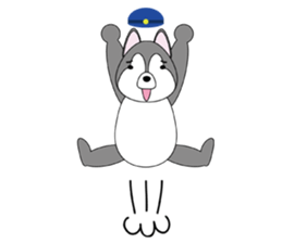 The Police Dog sticker #2918043