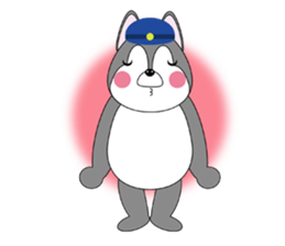 The Police Dog sticker #2918054