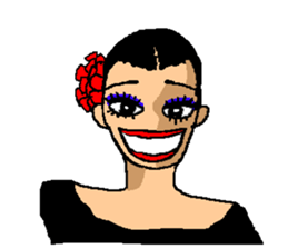 The flamenco stickers of passion sticker #2918392