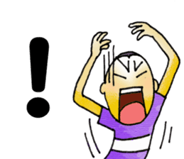 Bingo area-dialect, HIROSHIMA prefecture sticker #2918621