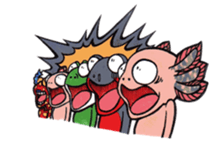 Amphibians you want to pet+Galoot! sticker #2918913