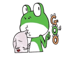 Amphibians you want to pet+Galoot! sticker #2918936