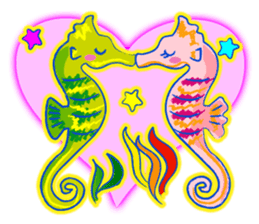 Cute mermaid sticker #2918985
