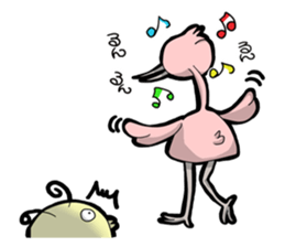 koro&dori odd couple sticker #2919073