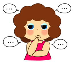 Ama Chubby Girl (English) sticker #2919438