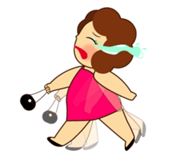 Ama Chubby Girl (English) sticker #2919440