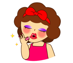 Ama Chubby Girl (English) sticker #2919441