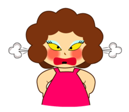 Ama Chubby Girl (English) sticker #2919448