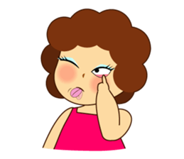 Ama Chubby Girl (English) sticker #2919449