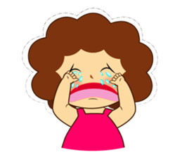 Ama Chubby Girl (English) sticker #2919451