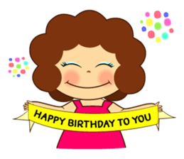 Ama Chubby Girl (English) sticker #2919458