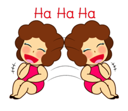 Ama Chubby Girl (English) sticker #2919460