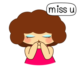 Ama Chubby Girl (English) sticker #2919464