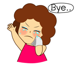 Ama Chubby Girl (English) sticker #2919466