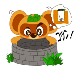 the raccoon dog of equity investment sticker #2920389