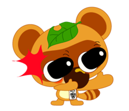 the raccoon dog of equity investment sticker #2920401