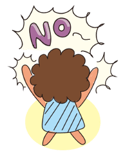 Q Hair Lion sticker #2920461