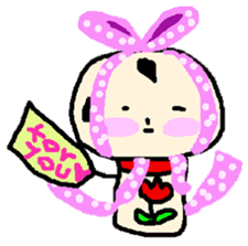Kokeshi chan of FUKUI sticker #2920730
